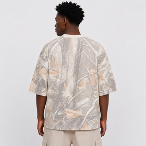 New Arrival Custom Camouflage Oversized Fit Men's <b>shirts</b> High GSM Cotton Jersey OEM Digital Print Casual Streetwear Manufacturer - Product Image 2