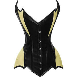 Corset en cuir vintage pour femme, haute qualité, personnalisé, respirant, moulant, vente chaude, pour le modelage corporel - Product Image 4