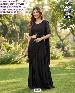 Robe de soirée sirène moderne couleur prune, longueur ras du sol, avec broderie, taille naturelle, motif floral, confortable - Product Image 3