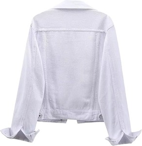 <b>Custom</b> <b>Denim</b> <b>Jacket</b> Breathable Cotton Casual Streetwear Fashion OEM Supplier - Product Image 2