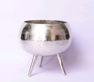 Bol de service en acier inoxydable poli de haute qualité, tendance, avec une touche argentée, pour la cuisine et la décoration de table - Product Image 5