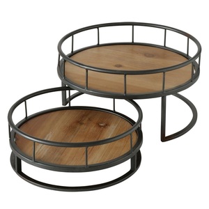 New Trending Natural Mango Wood Finished Cake Stand Top Selling Design Round Shape Cake Display Stand for Home Decorations - Product Image 6