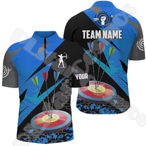 T-shirt de chasse et de tir à l'arc pour homme, modèle 2026, neuf, respirant, imperméable, confortable, en polyester, avec options personnalisables - Product Image 4