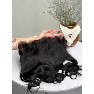 ผมเวียดนามแท้แบบ HD Undetectable 13x4 Frontal  แบบตรงธรรมชาติ สีดำ  ขายส่ง - Product Image 5