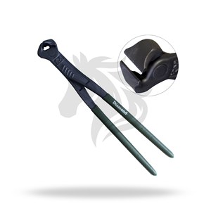 Pince à ongles diamantée KX de 12 pouces, outil de fermeur pour le soin et la coupe des sabots de cheval - Product Image 1