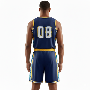 2026 Hot Selling New Style Basketball Uniforms Custom Design Sublimation Basketball Uniform Men Jersey Basketball Wear Set - Product Image 6