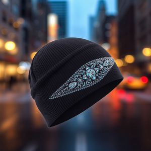 Gorro de Invierno de Punto Premium de Lujo con Personalización OEM ODM - Product Image 1