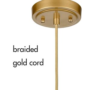 Lámpara Colgante Moderna de Hierro Ecológico Chapada en Oro con Cristal Transparente para Decoración del Hogar - Product Image 6