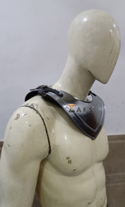 Armadura Medieval de Gorget y Pauldron de Acero Suave para Cuello y Hombros de Caballero, para Disfraces de Recreación Histórica - Product Image 5