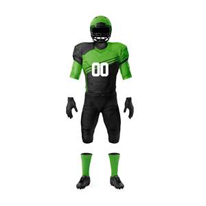 Uniformes de Fútbol Americano Sublimados Personalizados con Estilo Único, Logotipo Cosido, Kits Deportivos, Versión para Jugador, Ropa Deportiva - Product Image 6