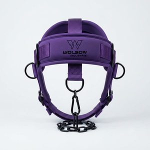 Professional Head <b>Harness</b> for Neck Strength Training Adjustable Heavy Duty Fitness Head Strap Neoprene Non-Slip Home Gym - Product Image 1
