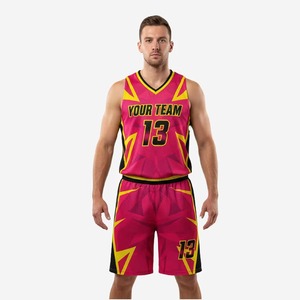 Maillot de basketball personnalisé en gros, uniforme d'équipe sublimé, respirant, séchage rapide, pour jeunes et adultes, vêtements de sport d'extérieur - Product Image 5