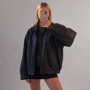 Nueva Colección de Moda: Chaqueta de Cuero Oversize para Mujer, Personalizable al por Mayor, Ropa Exterior Femenina, Chaqueta Transpirable para Mujer - Product Image 1