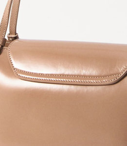 Genuine <b>Leather</b> Women Shoulder Bag Tote Handbag Flap <b>Purse</b> Vintage Zipper Portable for Daily Use - Product Image 3