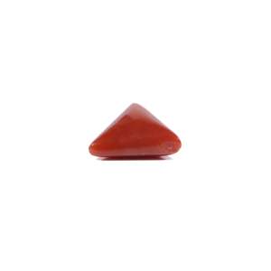 Natural Red Coral Loose Gemstone 6.2 Carat 10x12mm Oval Cut for Fine Jewelry - Product Image 3