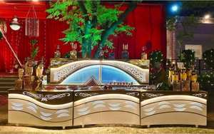 Mostrador de buffet moderno con iluminación LED - Product Image 5