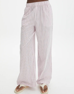 Pantalon palazzo élégant pour femme, coupe large, taille haute, décontracté, léger et respirant, idéal pour le bureau et les occasions décontractées - Product Image 4