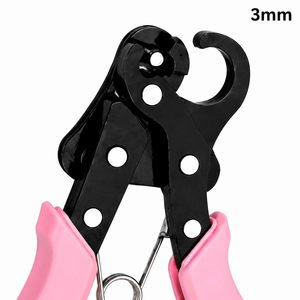 MANAN INSTRUMENTS Pince à boucler en acier inoxydable pour la création de boucles de fil de bijouterie 1,5 mm 2,25 mm 3,0 mm pour bracelets et boucles d'oreilles - Product Image 4