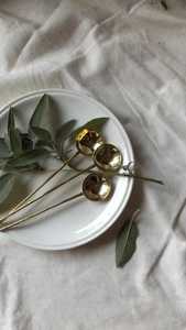 Premium Stainless Steel Butter Spoon Eco-Friendly Dishwasher Safe Modern Silverware for Home Restaurant - Product Image 3