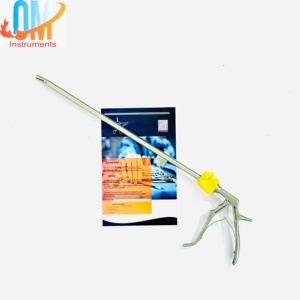 New Arrival Laparoscopic Stainless Steel <b>Clip</b> Applicator 5mm 10mm Autoclavable Detachable Rotatable Handle for Surgical - Product Image 5