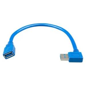 Cable de extensión USB Victron 0,3 m ángulo recto de un lado (para control de color en carcasa de montaje en pared)-ASS060000100 - Product Image 1