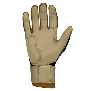 Guantes de Bateo Duraderos de Cuero Camuflado/Negro de KATBROS INDUSTRIES, Acolchados para la Mano Derecha, con Cierre de Tirón, Unisex, para Adultos, Ecológicos, para Béisbol - Product Image 5