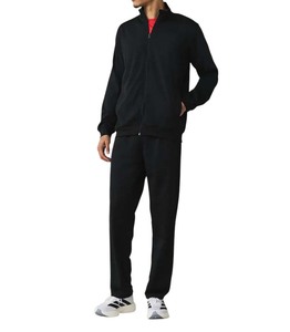 Ensemble T-shirt et pantalon pour homme de style chinois à manches longues, coupe ample, respirant, motif uni, grande taille - Product Image 6