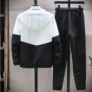 Conjunto Deportivo de Dos Piezas Personalizable para Hombre, 100% Algodón, Transpirable, para Adultos, Talla Grande, para Uso en Exteriores en Invierno - Product Image 5