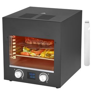 Griglia Elettrica a Infrarossi Senza Fumo da 1800W per Interni, Fornello per Bistecche in Acciaio Inox, 1450 Fahrenheit, 6 Livelli di Regolazione - Product Image 1