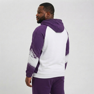 Wholesale Men's Full Zip Hoodie Custom Printed Men Hooded <b>Jacket</b> Printed French Terry Zip-up Hood Men Breathable Zipper Hoodies - Product Image 4