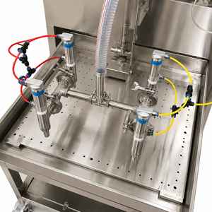 New 4 Nozzle Fully Automatic <b>Android</b> <b>Controlled</b> Gas/Electric 50kg/h Jalebi Making Frying Machine 304 Stainless Steel - Product Image 1