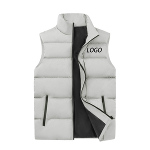 Gilet matelassé léger pour homme, veste sans manches isolée, logo personnalisé, marque privée, fabricant OEM, vente en gros, vêtements haut de gamme - Product Image 1
