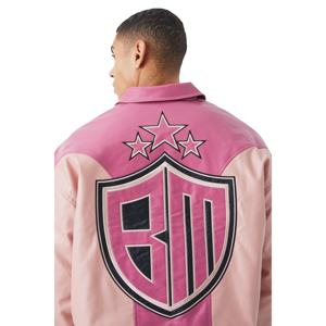 Chaqueta Bomber de Cuero Genuino Personalizada de Alta Calidad con el Último Estilo 2024, Chaquetas Universitarias para Hombre y Mujer - Product Image 3