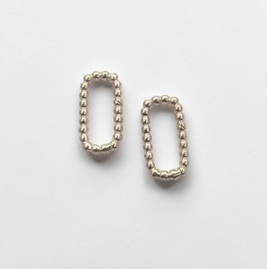 Vente en gros de breloques ovales perlées en laiton plaqué or 9x19 mm pour la fabrication de bijoux DIY - Product Image 3