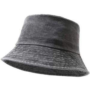 Sombrero de Pescador de Color Sólido de Alta Calidad OEM al por Mayor, Protección Solar Unisex, de Algodón, con Lazo, para las Cuatro Estaciones, para Viajes, Pesca y Moda - Product Image 3