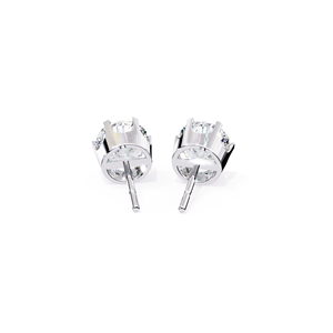 Boucles d'oreilles en moissanite VVS de 2,5 carats, taille ronde, vente directe d'usine REYES, certifiées GRA, en argent sterling 925, bijoux fins pour femmes - Product Image 5
