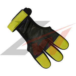 Gants en cuir personnalisés de haute qualité avec logo pour le tir à l'arc, antidérapants, protection des mains pour les sports de plein air - Product Image 6