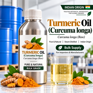 Fabricante y Proveedor Mayorista de Aceite de Cúrcuma en India para Importadores Internacionales, Comerciantes y Distribuidores al por Mayor - Product Image 1