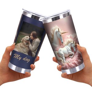 Stainless Steel Tumbler 20oz Double Wall Vacuum <b>Insulated</b> Reusable <b>Cup</b> For Daily Use - Product Image 2