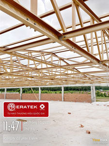 Système de toiture en acier léger Eratek Light Truss EC75.100 G550, acier standard JIS, tolérance de 5%, Dong Nai Vietnam, léger - Product Image 6