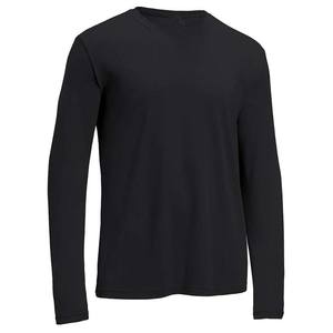 Camiseta de manga larga de alta calidad para hombre, ropa sencilla a la moda, transpirable, con cuello redondo. - Product Image 1