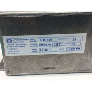 กล่องตรวจจับประจุไฟฟ้าขนาดเล็ก AMAT 0090-91422 - อุปกรณ์และอะไหล่เซมิคอนดักเตอร์ระดับโลกที่เชื่อถือได้ - Product Image 1