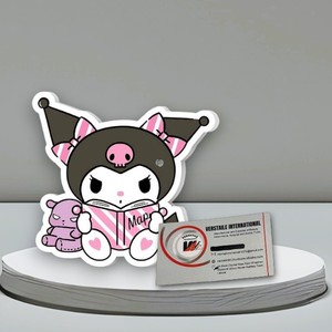 Plaque d'extension de cils magnétique en acrylique de haute qualité, motif papillon, cercle, diamant, cœur Kuromi, Hello Kitty - Product Image 5