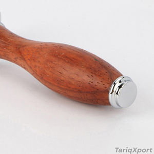 Vintage Wood Handle Stainless Steel Blade Single Blade Safety Razor <b>Men</b> Face Ergonomic Design Body <b>Bikini</b> - Product Image 4