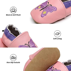 Zapatos de Cuero para Bebé, Primeros Pasos, Suela Blanda y Flexible, Calzado para Niños Pequeños, Venta al Por Mayor, Proveedor OEM, Comprador Global - Product Image 3