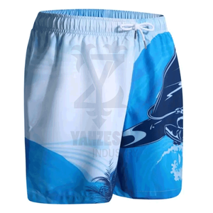 Shorts d'été pour hommes de haute qualité, vente en gros d'usine OEM, shorts de bain personnalisés avec logo, style urbain, motif uni, toile respirante - Product Image 3