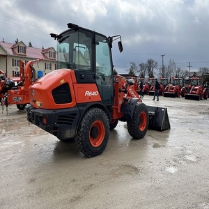 Kubota R640 Wheel Loader 64 HP Compact Construction Machine For Sale With Powerful Hydraulic Performance - Product Image 4