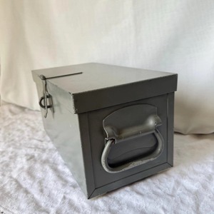 Classic Metal Trunk <b>Box</b> Perfect For Old Memorabilia <b>Keepsakes</b> And Long Term Storage Durable Quality Handcrafted From India - Product Image 6
