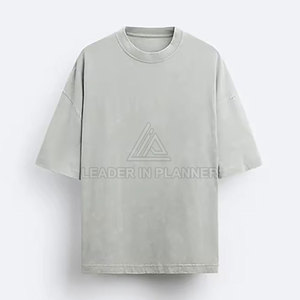 เสื้อยืดทรงปกติ สไตล์ล่าสุด MOQ ต่ำ ผ้าฝ้าย 100% คุณภาพสูง แห้งเร็ว ระบายอากาศดี ดีไซน์ใหม่ - Product Image 4