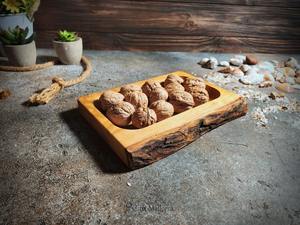 High Demand Rustic Olive Wood Tray <b>Small</b> Handcrafted Serving Tray for Snacks Coffee & Tea At bulk Export Price - Product Image 5